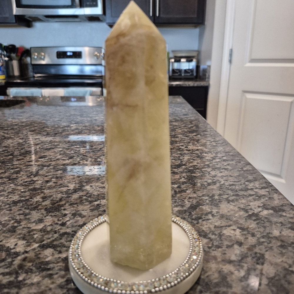 Citrine Quartz Crystal #3 - Picture 8 of 12